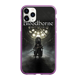 Чехол iPhone 11 Pro матовый Bloodborne: Shrine, цвет: 3D-фиолетовый