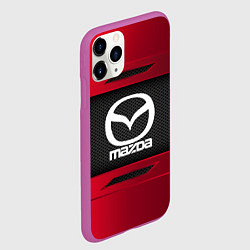 Чехол iPhone 11 Pro матовый Mazda Sport, цвет: 3D-фиолетовый — фото 2