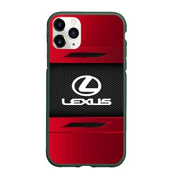 Чехол iPhone 11 Pro матовый Lexus Sport