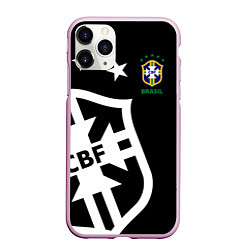 Чехол iPhone 11 Pro матовый Brazil Team: Exclusive