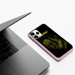 Чехол iPhone 11 Pro матовый ASAP Rocky: Testing, цвет: 3D-розовый — фото 2