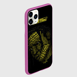 Чехол iPhone 11 Pro матовый ASAP Rocky: Testing, цвет: 3D-фиолетовый — фото 2