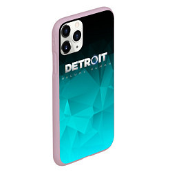 Чехол iPhone 11 Pro матовый Detroit: Become Human, цвет: 3D-розовый — фото 2