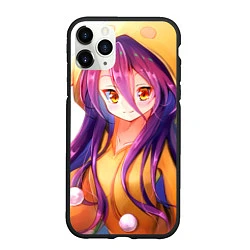 Чехол iPhone 11 Pro матовый No Game No Life, цвет: 3D-черный