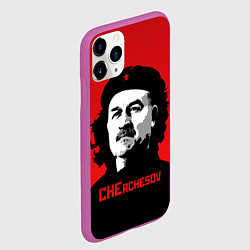Чехол iPhone 11 Pro матовый Che Rchesov, цвет: 3D-фиолетовый — фото 2