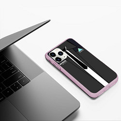 Чехол iPhone 11 Pro матовый Conor RK800, цвет: 3D-розовый — фото 2