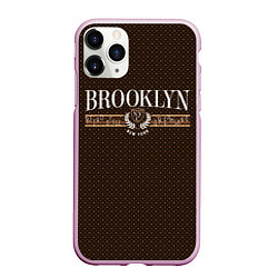 Чехол iPhone 11 Pro матовый Brooklyn Style, цвет: 3D-розовый