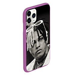 Чехол iPhone 11 Pro матовый XXXTentacion, цвет: 3D-фиолетовый — фото 2