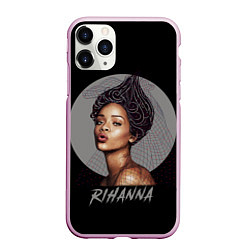 Чехол iPhone 11 Pro матовый Rihanna