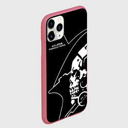 Чехол iPhone 11 Pro матовый Ludens Kojima Productions, цвет: 3D-малиновый — фото 2
