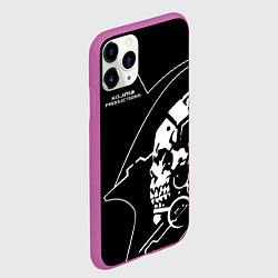 Чехол iPhone 11 Pro матовый Ludens Kojima Productions, цвет: 3D-фиолетовый — фото 2