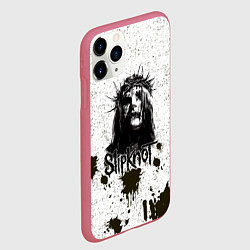 Чехол iPhone 11 Pro матовый Slipknot Demon, цвет: 3D-малиновый — фото 2
