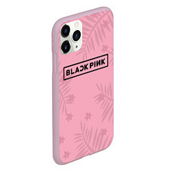 Чехол iPhone 11 Pro матовый Black Pink: Sweet Fashion, цвет: 3D-розовый — фото 2
