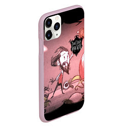 Чехол iPhone 11 Pro матовый Don't Starve Together, цвет: 3D-розовый — фото 2