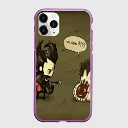 Чехол iPhone 11 Pro матовый Wilson outcast, цвет: 3D-фиолетовый