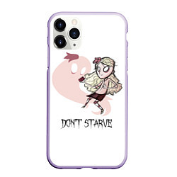 Чехол iPhone 11 Pro матовый Don't Starve: Wendy, цвет: 3D-светло-сиреневый