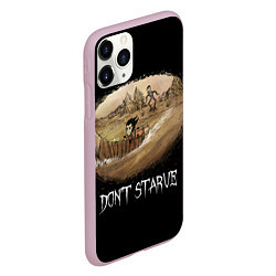 Чехол iPhone 11 Pro матовый Don't starve stories, цвет: 3D-розовый — фото 2