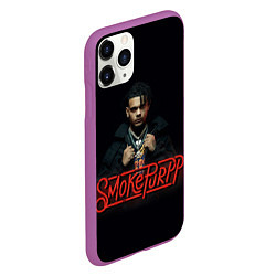 Чехол iPhone 11 Pro матовый Smokepurpp, цвет: 3D-фиолетовый — фото 2