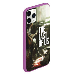 Чехол iPhone 11 Pro матовый The Last of Us: Guitar Music, цвет: 3D-фиолетовый — фото 2