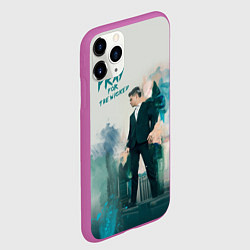 Чехол iPhone 11 Pro матовый Brendon Urie, цвет: 3D-фиолетовый — фото 2