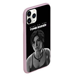 Чехол iPhone 11 Pro матовый Rise if The Tomb Raider, цвет: 3D-розовый — фото 2