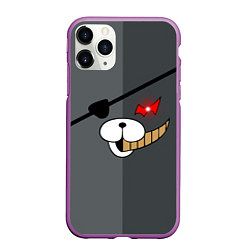 Чехол iPhone 11 Pro матовый KUROKUMA, цвет: 3D-фиолетовый