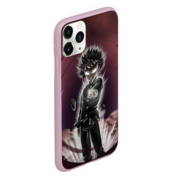 Чехол iPhone 11 Pro матовый Mob Psycho 100, цвет: 3D-розовый — фото 2