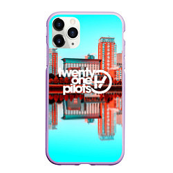 Чехол iPhone 11 Pro матовый 21 Pilots: Mirror City