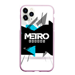 Чехол iPhone 11 Pro матовый Metro: Exodus Sky, цвет: 3D-розовый