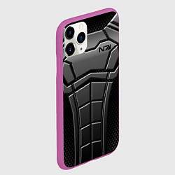 Чехол iPhone 11 Pro матовый Soldier N7, цвет: 3D-фиолетовый — фото 2