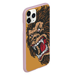 Чехол iPhone 11 Pro матовый Forest Yeti, цвет: 3D-розовый — фото 2