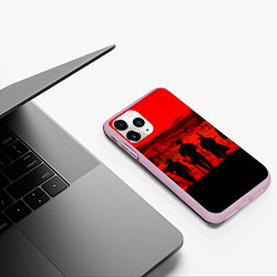 Чехол iPhone 11 Pro матовый RDR 2: Sunset, цвет: 3D-розовый — фото 2