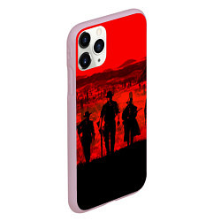 Чехол iPhone 11 Pro матовый RDR 2: Sunset, цвет: 3D-розовый — фото 2