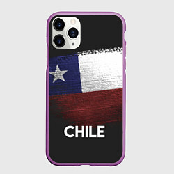 Чехол iPhone 11 Pro матовый Chile Style, цвет: 3D-фиолетовый
