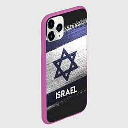 Чехол iPhone 11 Pro матовый Israel Style, цвет: 3D-фиолетовый — фото 2