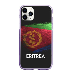 Чехол iPhone 11 Pro матовый Eritrea Style, цвет: 3D-светло-сиреневый