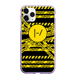 Чехол iPhone 11 Pro матовый 21 Pilots: Jumpsuit, цвет: 3D-светло-сиреневый