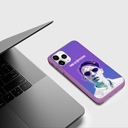 Чехол iPhone 11 Pro матовый Тима Белорусских, цвет: 3D-фиолетовый — фото 2