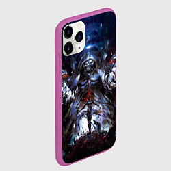 Чехол iPhone 11 Pro матовый Overlord, цвет: 3D-фиолетовый — фото 2