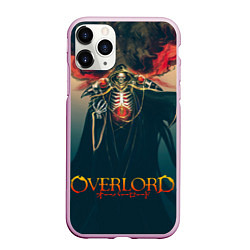 Чехол iPhone 11 Pro матовый Momonga Overlord, цвет: 3D-розовый