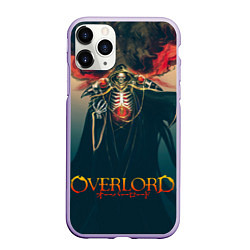 Чехол iPhone 11 Pro матовый Momonga Overlord, цвет: 3D-светло-сиреневый