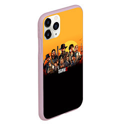 Чехол iPhone 11 Pro матовый RDR 2: Team, цвет: 3D-розовый — фото 2