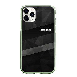 Чехол iPhone 11 Pro матовый CS:GO Graphite, цвет: 3D-салатовый