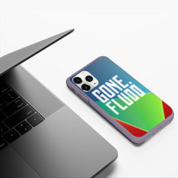 Чехол iPhone 11 Pro матовый GONE Fludd, цвет: 3D-серый — фото 2