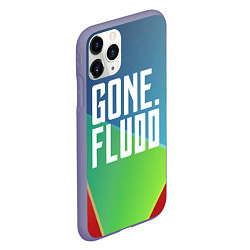 Чехол iPhone 11 Pro матовый GONE Fludd, цвет: 3D-серый — фото 2