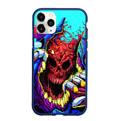 Чехол iPhone 11 Pro матовый CS:GO Hyper Beast, цвет: 3D-тёмно-синий