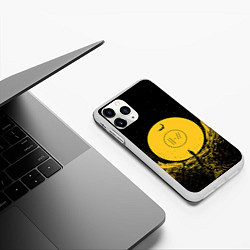 Чехол iPhone 11 Pro матовый Twenty One Pilots: Levitate, цвет: 3D-белый — фото 2