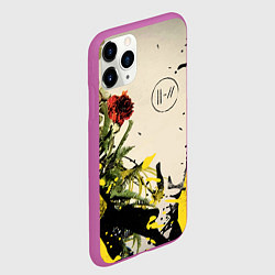 Чехол iPhone 11 Pro матовый TOP: Chlorine, цвет: 3D-фиолетовый — фото 2