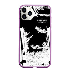 Чехол iPhone 11 Pro матовый The Witcher 3: Wild Hunt, цвет: 3D-фиолетовый