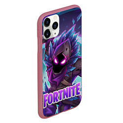 Чехол iPhone 11 Pro матовый Fortnite, цвет: 3D-малиновый — фото 2